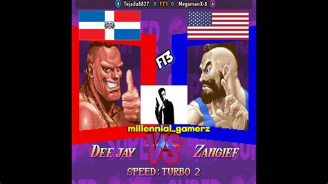 Megamanx Zangief Vs Tejada Deejay Ft Super Street