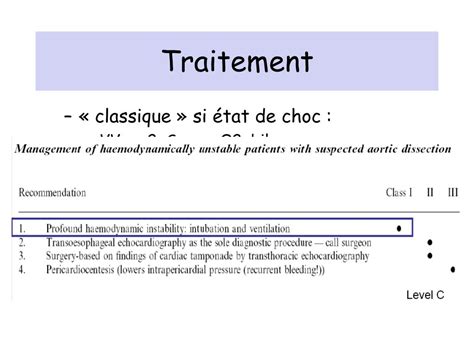 PPT Prise en charge des affections aortiques aiguës non traumatiques