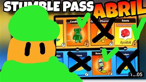 EL STUMBLE PASS DE ABRIL BA ESTAR BUENISIMO YouTube