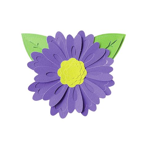 Handmade Paper Flower Cricut SVG Pattern - DIY Flower Pattern ...