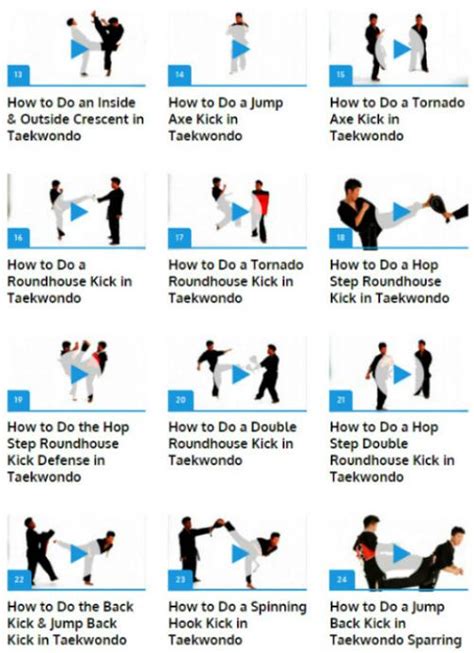 Taekwondo Techniques For Beginners