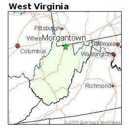 Best Places to Live in Morgantown, West Virginia