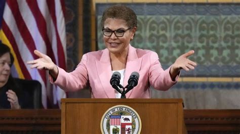 Suspect Arrested After Break In At Los Angeles Mayor Karen Bass Home