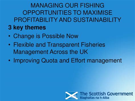 Ppt Pillar Managing Our Fishing Opportunities To Maximise