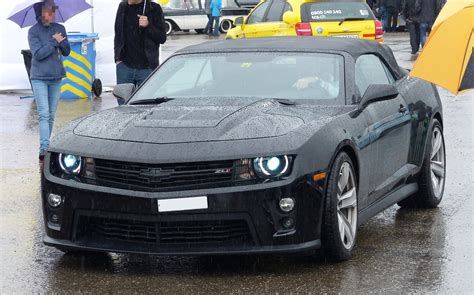 Chevrolet Camaro ZL1 Convertible Black Vl Stkone Flickr