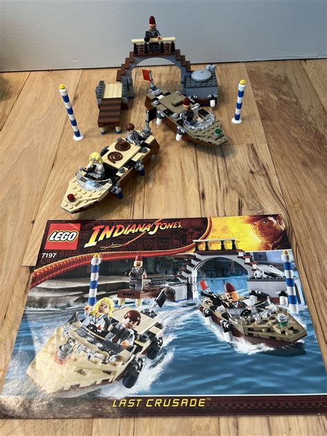 LEGO Indiana Jones Venice Canal Chase 7197 Used Complete EBay