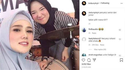 Viral Foto Nissa Sabyan Disandingkan Dengan Mulan Jameela Dituding