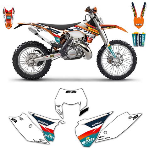 Kit Déco Complet KTM DHL Factory Replica 2015 FX MOTORS