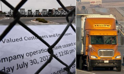 Us Trucking Giant Yellow Files For Chapter 11 Bankruptcy After Failing To Refinance 1 3 Billion