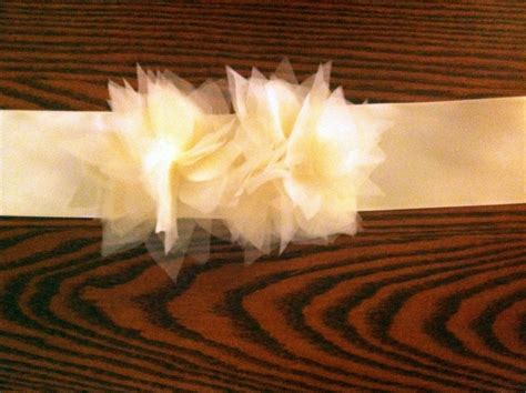 My Superficial Endeavors: DIY Bridal Sash Project