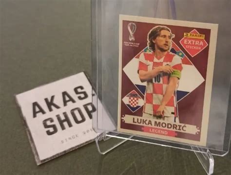 Luka Modric Legend Base Extra Sticker Panini Fifa World Cup Qatar