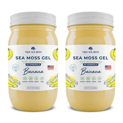 TrueSeaMoss Wildcrafted Irish Sea Moss Gel Nutritious Raw Seamoss