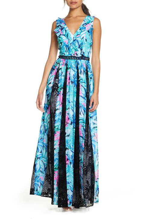 Lilly Pulitzer® Janette Fit And Flare Maxi Dress Nordstrom