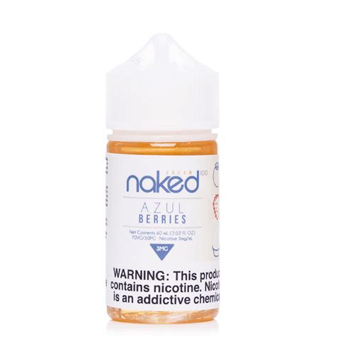 Naked Cream Azul Berries E Juice Ml Vapesourcing