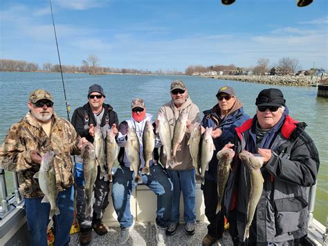 Lake Erie Walleye Fishing Report March 30th Blue Dolphin Charters