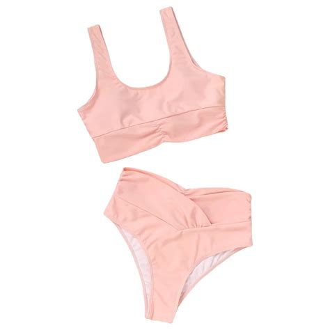 BIKINI SET PADDED Wide Shoulder Straps Sexy Push Up Swimming Suit Beachwear PicClick AU