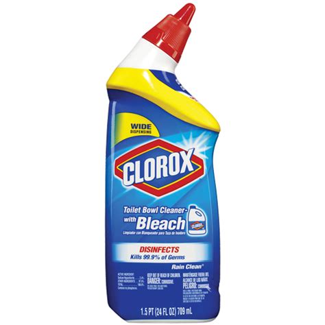 Clorox Toilet Bowl Cleaner With Bleach Rain Clean 709 Ml Udisa