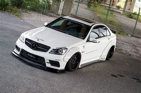 LB WORKS Mercedes Benz C63 coupe sedan W204 Liberty Walk リバティー