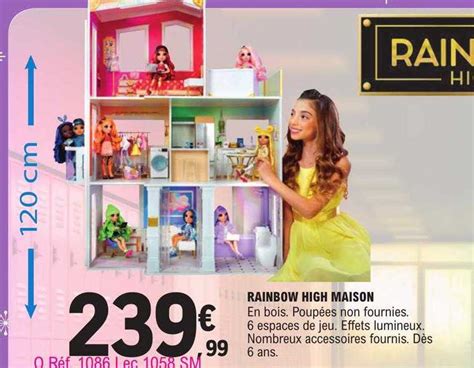 Promo Rainbow High Maison Chez E Leclerc ICatalogue Fr