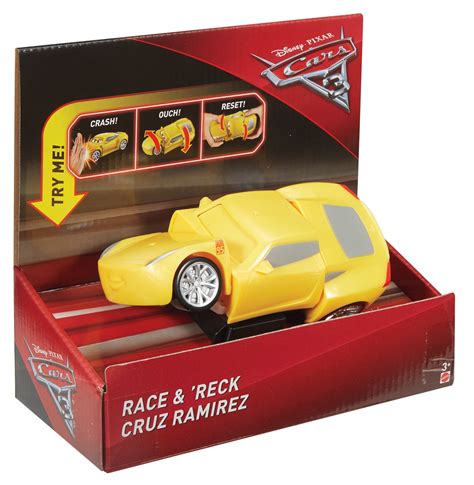 Disney Cars 3 Race And Reck Super Crash Lightning Mcqueen Cruz Ramirez