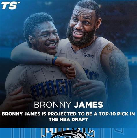 Bronny James Is Projected To Be A Top Pick In Via