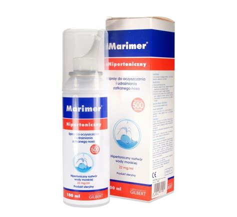 Marimer Hipertoniczny Spray Woda Morska Ml