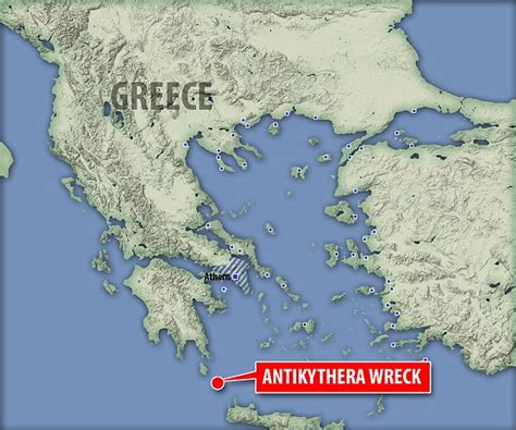 Habitual cosa presupuesto antikythera island map primavera circuito Rayo