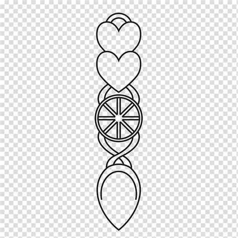 Lovespoon Symbol Wooden Spoon Gift Lucky Symbols Transparent