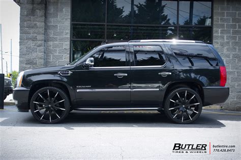 Cadillac Escalade With 26in Lexani Css15 Wheels Exclusively From Butler Tires And Wheels In