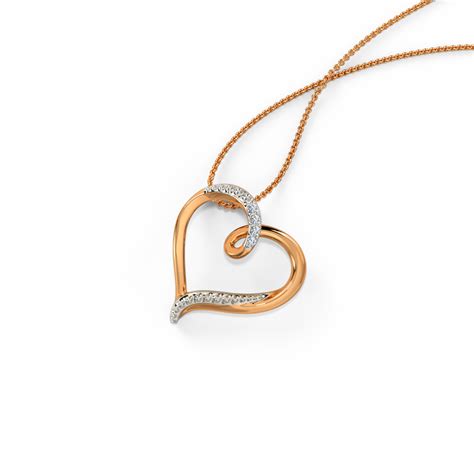 Buy Glimmer Heart Diamond Pendant Online Caratlane