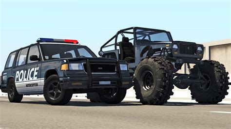 POLICE CHASES 2 BeamNG DRIVE YouTube