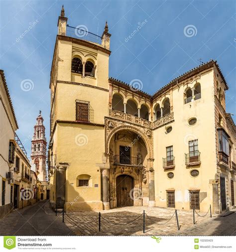 View At The Palace Of Valdehermoso With Bell Tower Church Of San Juan