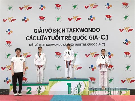 H A B Nh Gi Nh Huy Ch Ng T I Gi I V Ch Taekwondo C C L A Tu I Tr