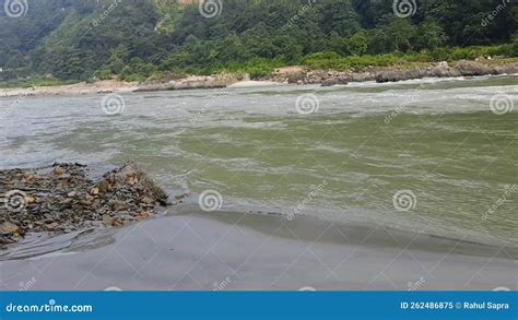 Morning View At GOA Beach Located In Rishikesh Uttarakhand Near Laxman