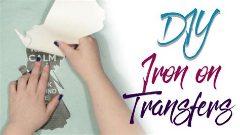 Iron On Transfers Light And Dark Fabric Diy Diving Head First Youtube