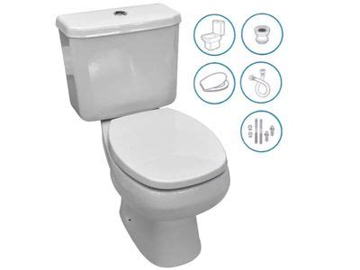 Inodoro Con Mochila Bidet Monaco Confort Discapacitados Alto