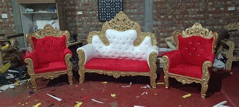 Golden Wedding Stage Sofa Set At Rs In Saharanpur Id