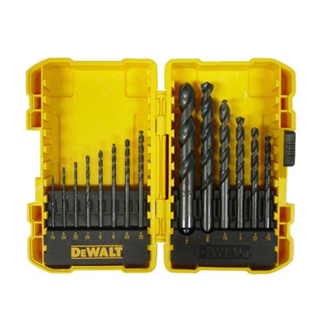 DEWALT Black Oxide Drill Bit Set 14 Piece DWA1184 The Home Depot