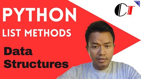 Python Programming Essentials Myanmar 19 Learn List Methods In Python Easy Youtube