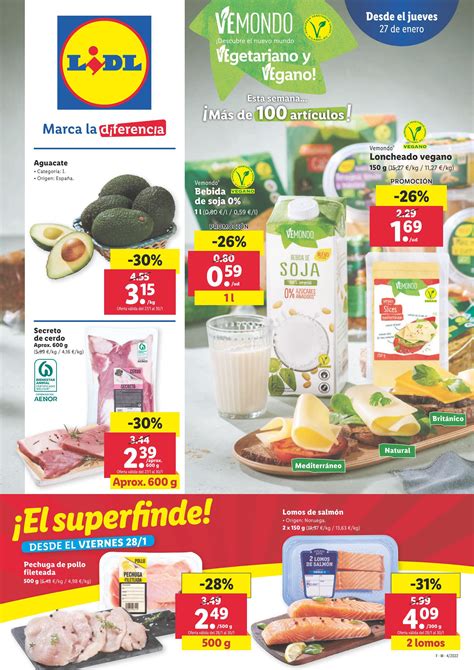 Lidl Alimentaci N Enero By Ofertas Supermercados Issuu