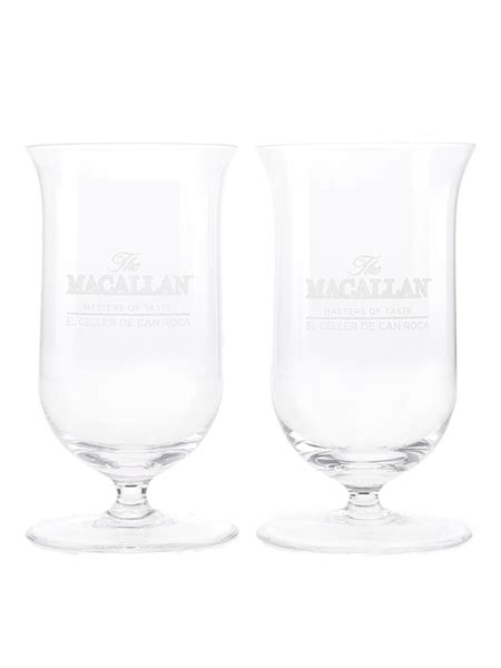 Macallan Whisky Glasses - Lot 175319 - Buy/Sell Glassware & Ceramics Online