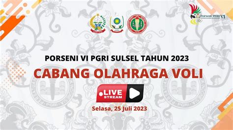 VOLI PUTRA WAJO VS ENREKANG PORSENI VI PGRI SULSEL 2023 YouTube