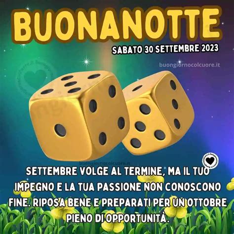 Buonanotte Per Sabato Settembre Buongiornocolcuore