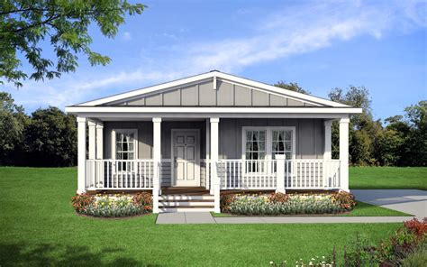 Homc A Exterior With Full Porch Option Homes Of Merit House