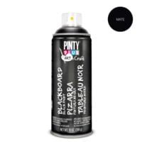 Peinture En Aérosol Pintyplus Art Craft Tableau Noir 520cc Noir à