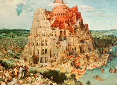 Tour De Babel 1563 Pieter Bruegel The Elder