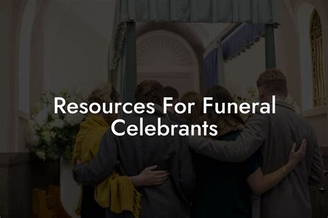 Resources For Funeral Celebrants Eulogy Assistant