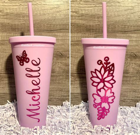 Personalized Tumbler Tumbler Cups Diy Diy Cups Silhouette Cameo