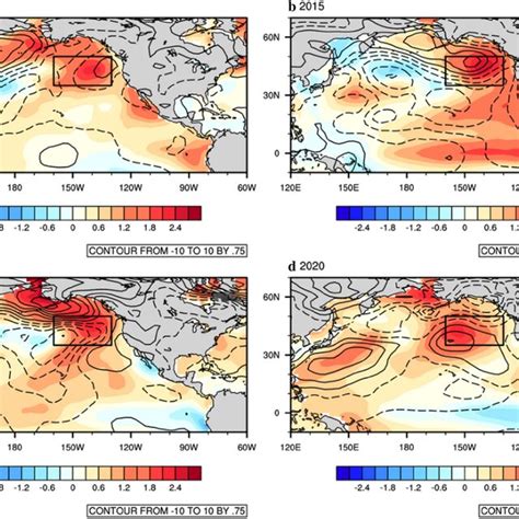 The Summer JJA SST Shading Unit K And SLP Contour Unit HPa