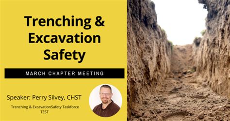 March Meeting Trenching Safety Resource ASSP Colorado Chapter